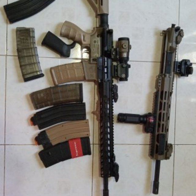 AR15 muchos extras varios calibres venta o cambio
