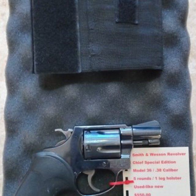 Smith & Wesson Model 36 Chief Special .38