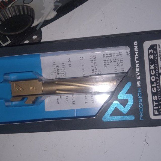 Se vende cañón conversion 9mm para Glock 23
