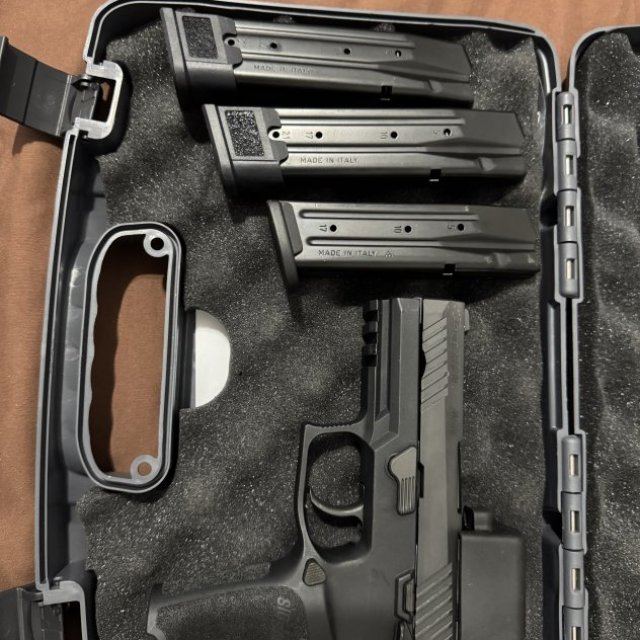 Sig Sauer M18 Black and Extras