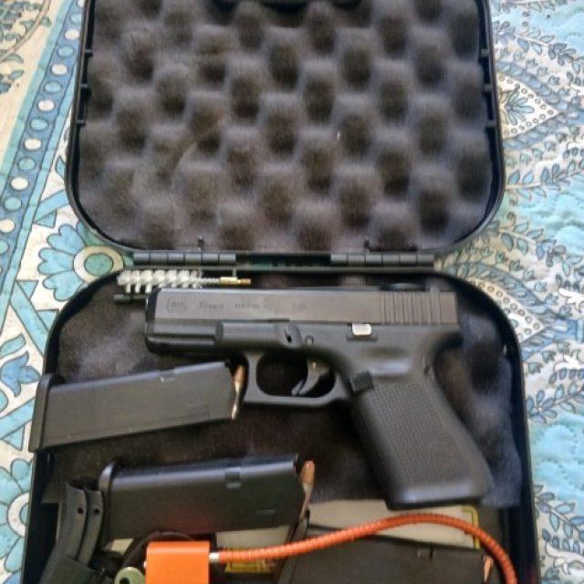 Glock 19 5ta 3 cargadores con su estuche