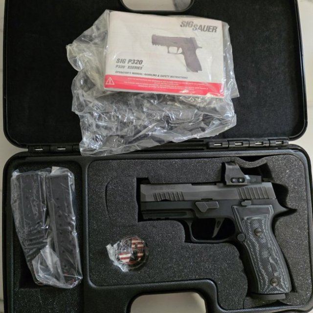 Sig Sauer P320 AXG con Mira óptica Romeo