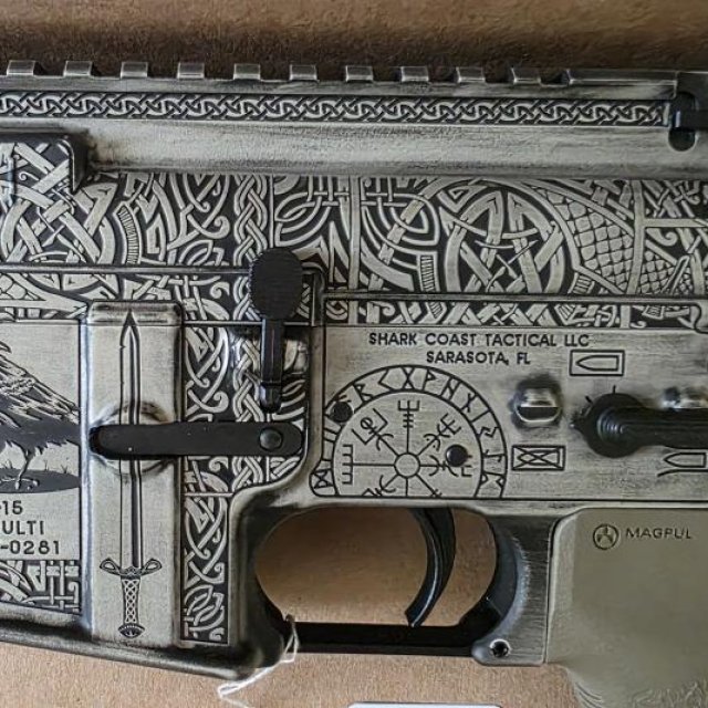 SCT AR-15 "Viking" 5.56 NATO Semi-Auto Rifle - Shark Coast Tactical