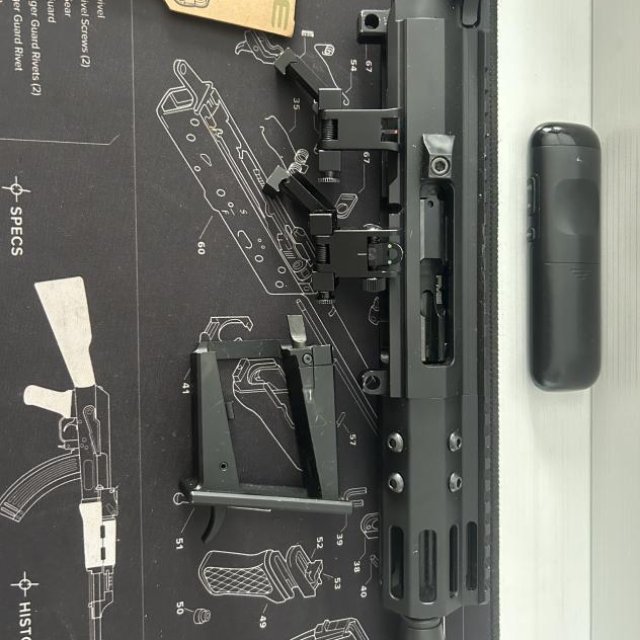 Upper 9mm completo 5’ venta $$250 fijo