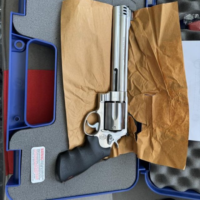 S&W Model 500 X-Frame 500 S&W Mag Revolver - 5 Rounds | 8.38"