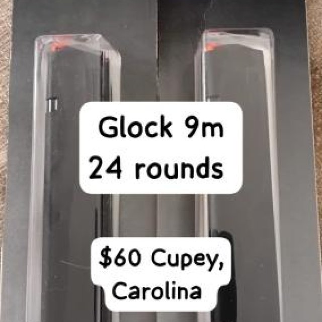 DRUMS GLOCKS 9MM,.40,43X Y MAGAZINES