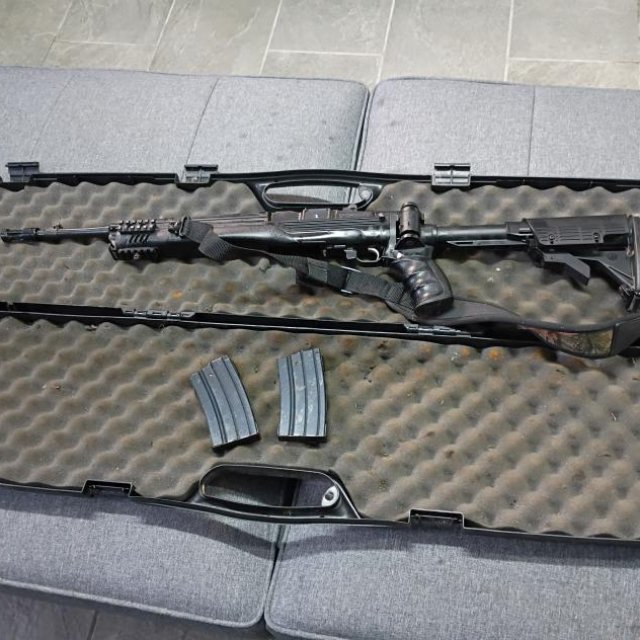 Ruger mini 14 + case + magz + sling