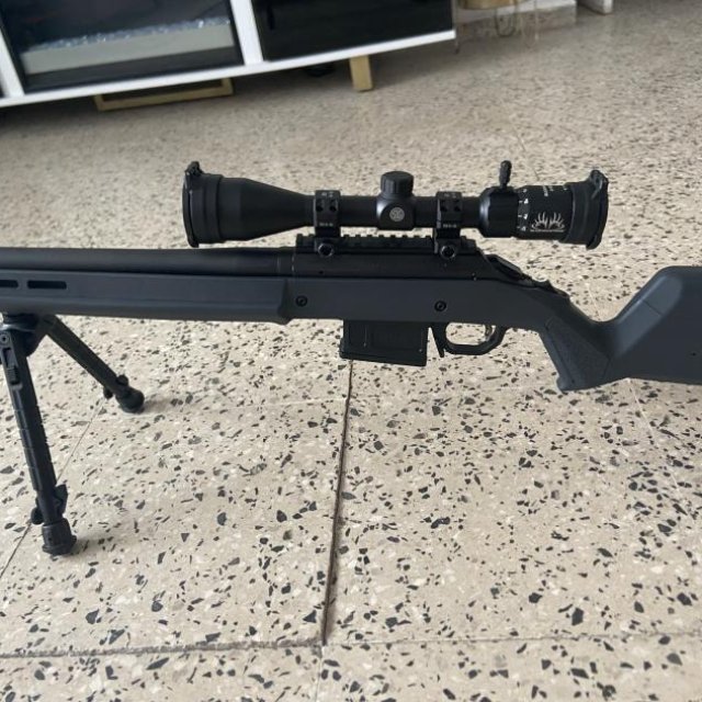 Ruger american .308 magpul con todo lo que tiene en la foto