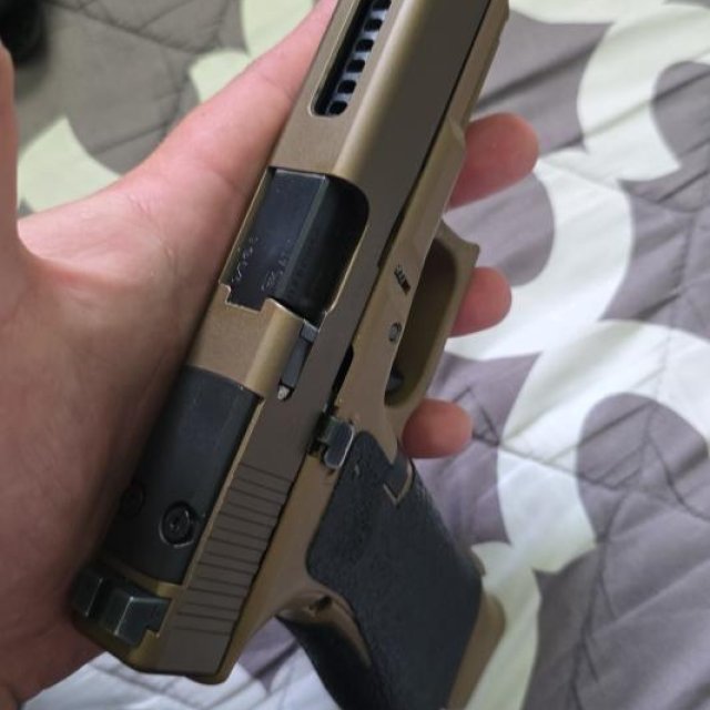 Glock 19x compensada en G-7
