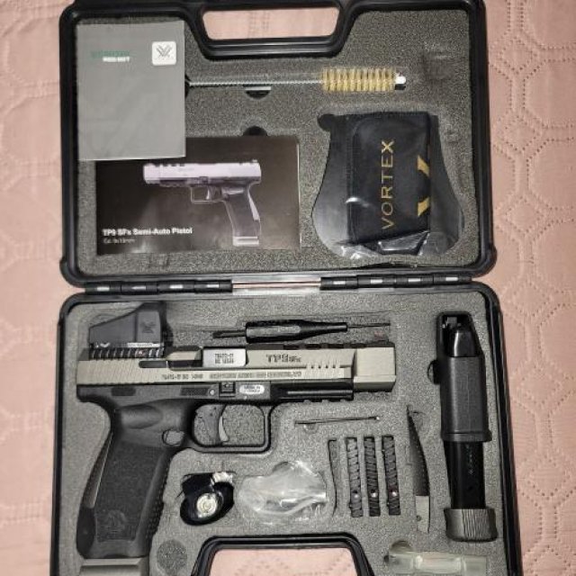Canik TP9SFX 9mm (Como Nueva) + Mira Vortex Venom