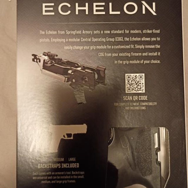 Echelon grip Large standar texture Negro Medium