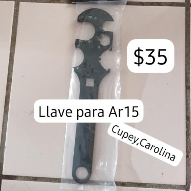 Llave rifle Ar15