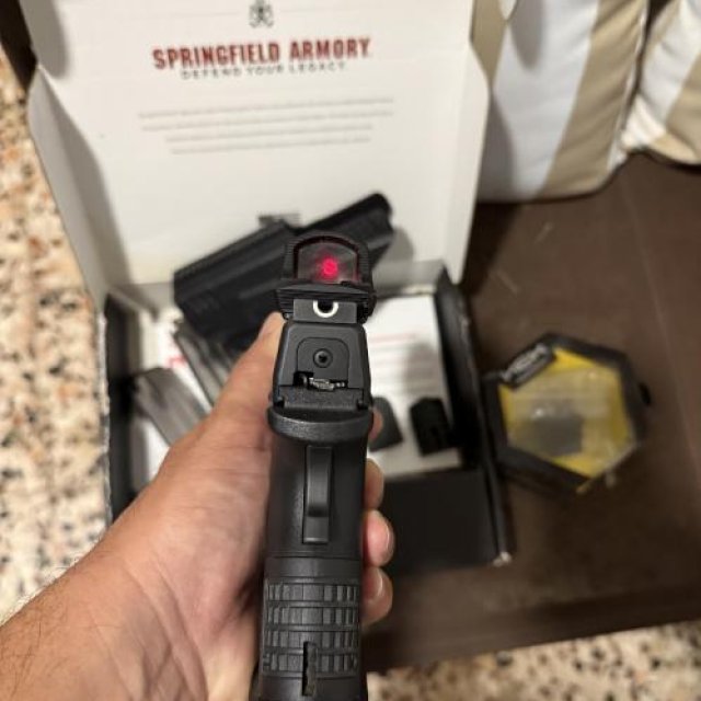 Springfiel XD-M Elite con mira red dot HEX