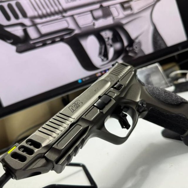 S&W Competitor 9mm steel frame