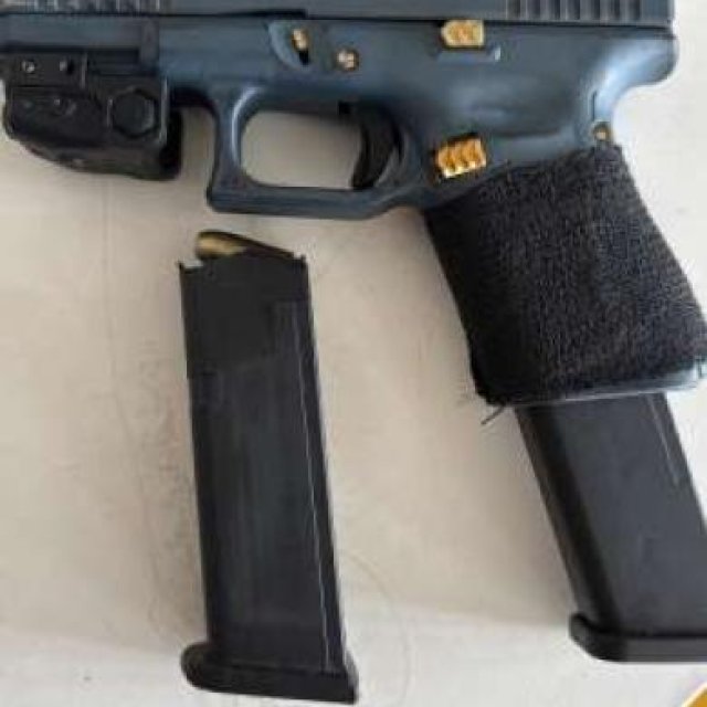 Glock 23 .40 5ta gen detalles de pintura