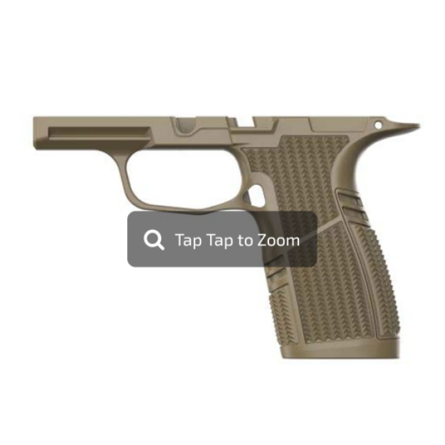 Se cambia grip Tyrant CNC por grip de XL solo por el mismo color FDE