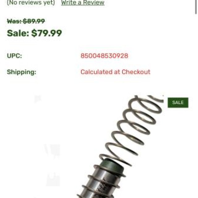 Spring buffer para FRT Ar 15