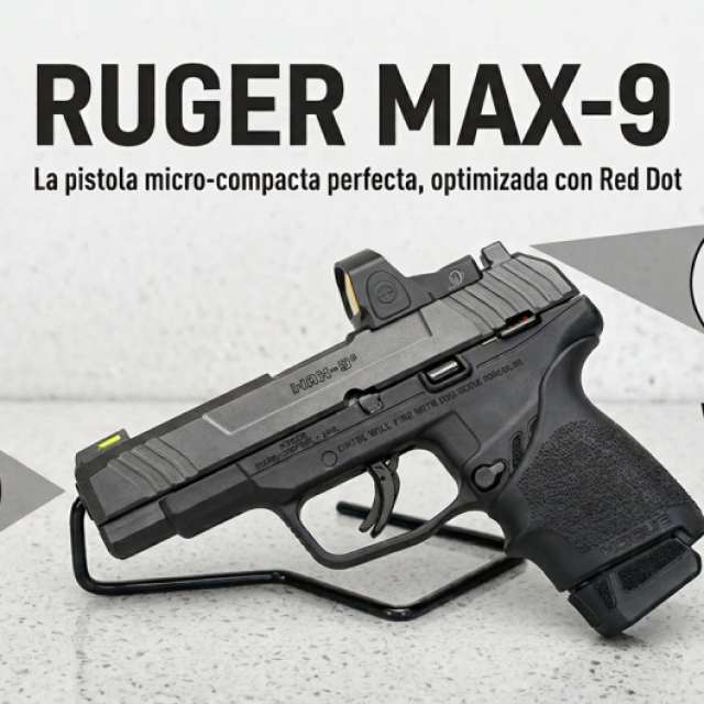 Ruger Max-9 (Dos tamaños de cañon)