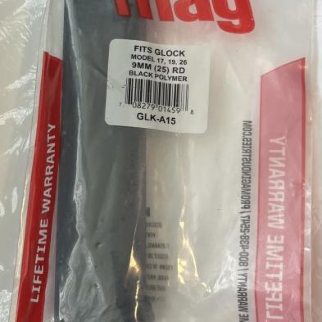 PROMAG 9MM 24 ROUNDS PARA G17, G19, G26 O PCC (GLOCKS)