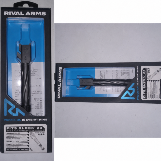 Barrel 9mm para Glock 23 se vende o se cambia