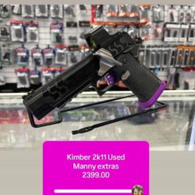 Kimber 2k11 full size ready pa tiro practico