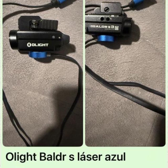 Olight Baldr S láser azul