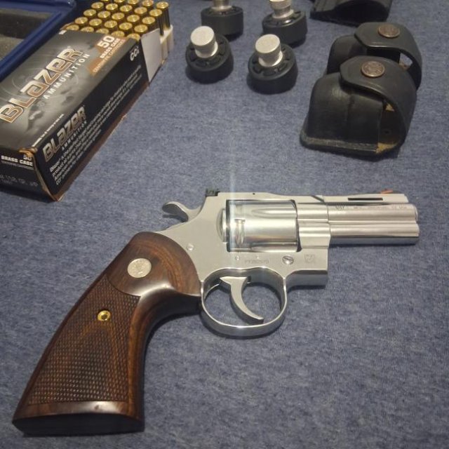 Colt Phyton Mágnum 357. 38 Special cañón 3"