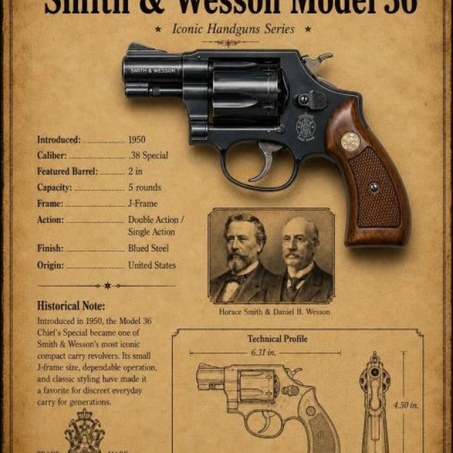 Smith & Wesson Model 36 Chief Special .38