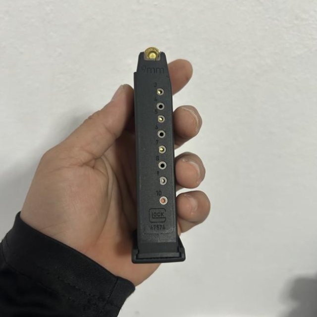 Drum pa glock 43x y 48 mag reelease metal y magazine 10 round