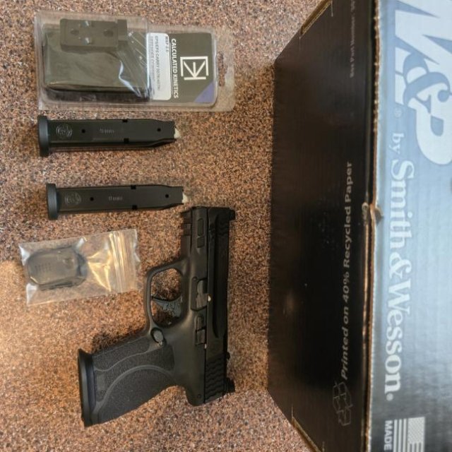 M&P 2.0 compact 15rd cañon 3.6"