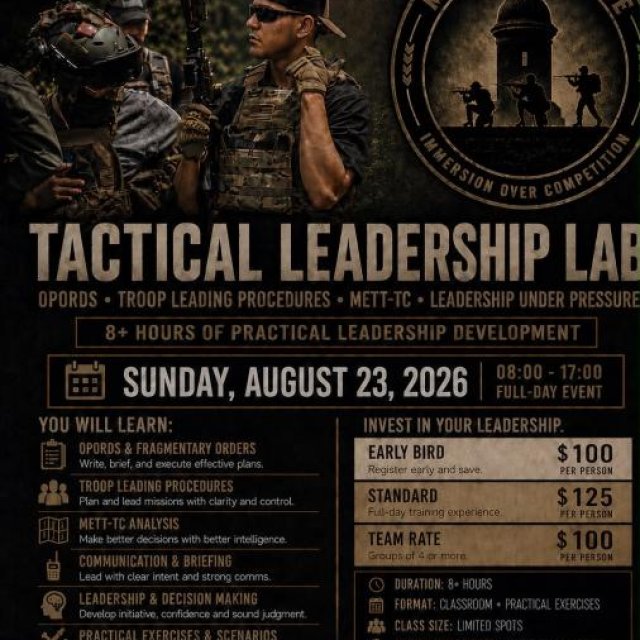 Tactical Leadership Lab