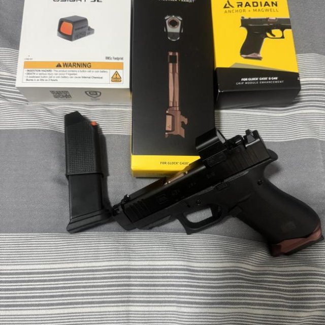 Glock 43X MOS RADIAN