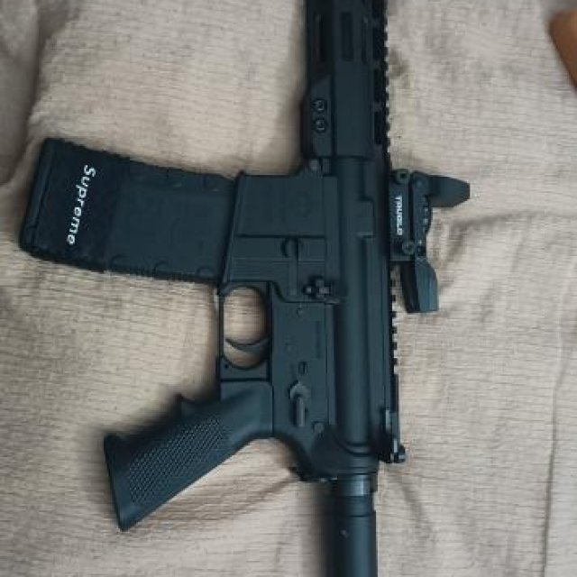Ar 15 5.56 .223 se cambia por Glock