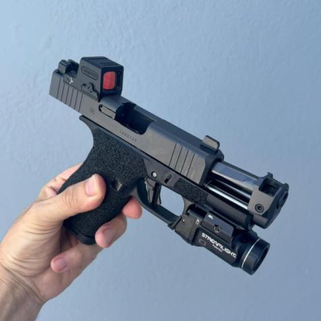 43x con Trigger 1911 y Radian Ramjet