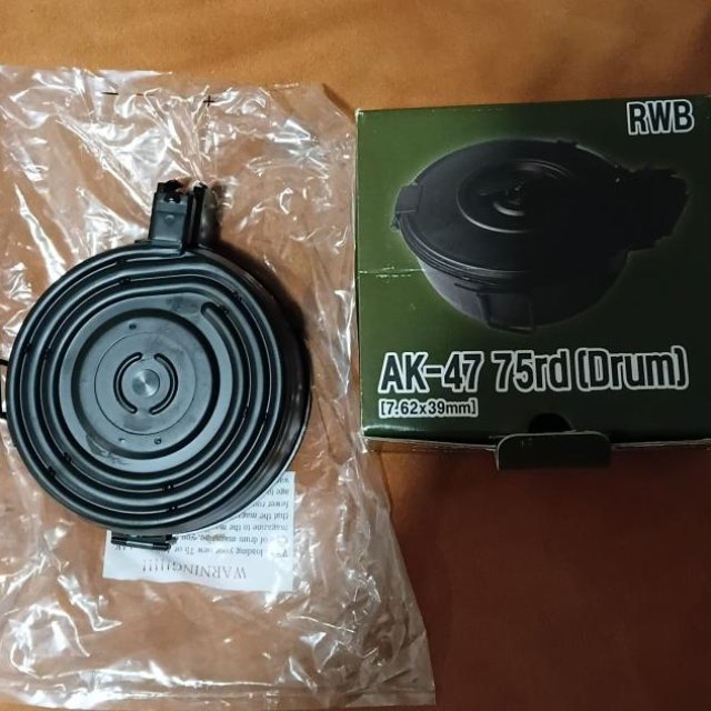 AK47 DRUMS 75ROUNDS  METAL $150 C/U