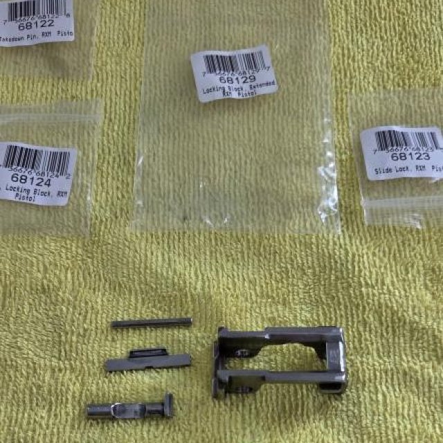 Ruger RXM piezas pulidas