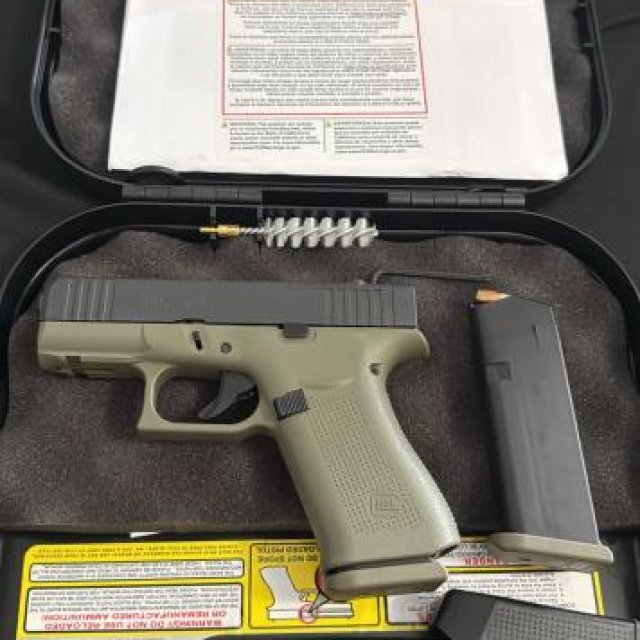 Glock 43x MOS Battlefield Green