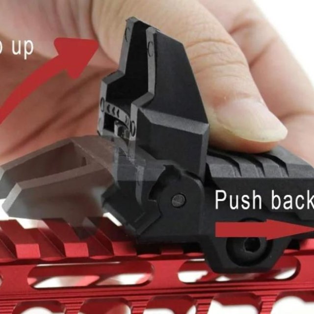 Iron sights platicos