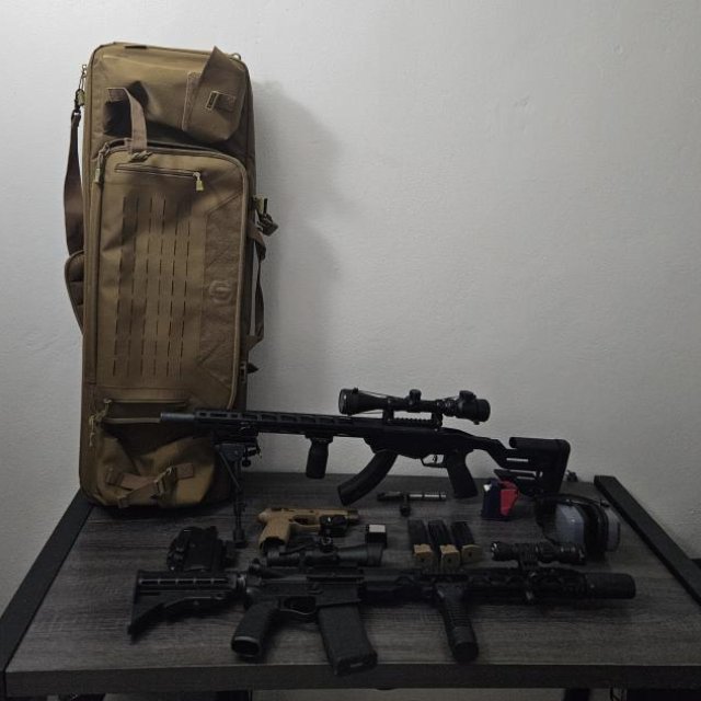 Se vende Rifle 22 y Rifle .223 y .556