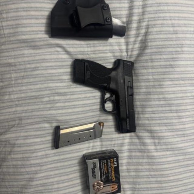 Smith and Wesson shield 45