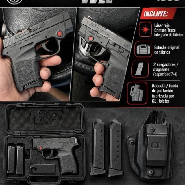 Se vende o se cambia  Smith Wesson Bodyguard .380  por glock 42 .380