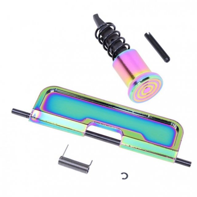 Gunt Tec AR Upper Pats Kit Completo color arcoiris