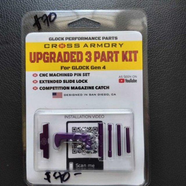 Cross Armory Kit de piezas para Glock Gen 4 violeta