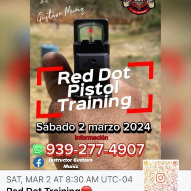 Red dot 🔴 pistol Training