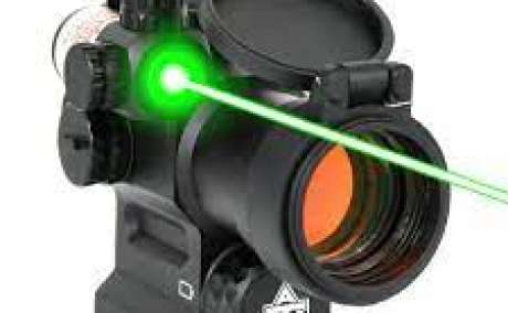 AT3 Tactical Mira red dot con laser verde integrado , Venta de Armas de fuego en PR