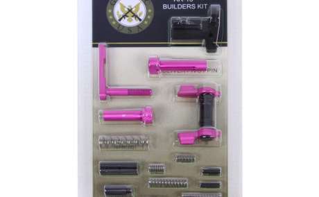 Gun Tec Kit de construcción color rosa adonizado, Venta de Armas de fuego en PR