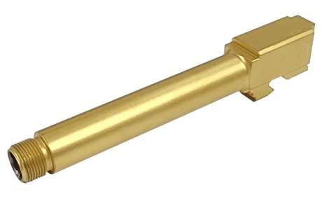 XTS Cañon para Glock 17 todas las generaciones 9mm con rosca en dorado, Venta de Armas de fuego en PR