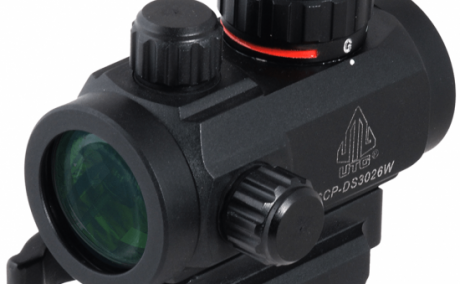 UTG Mira para rifle red/green micron dot con soporte QD integral, Venta de Armas de fuego en PR