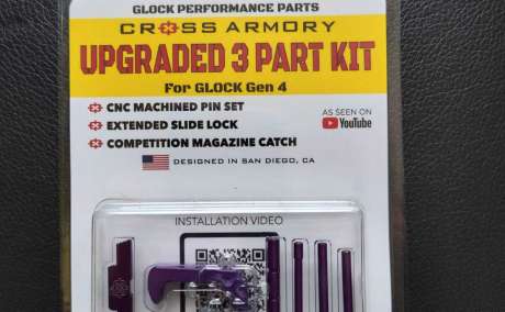 Cross Armory Kit de piezas para Glock Gen 4 violeta , Venta de Armas de fuego en PR