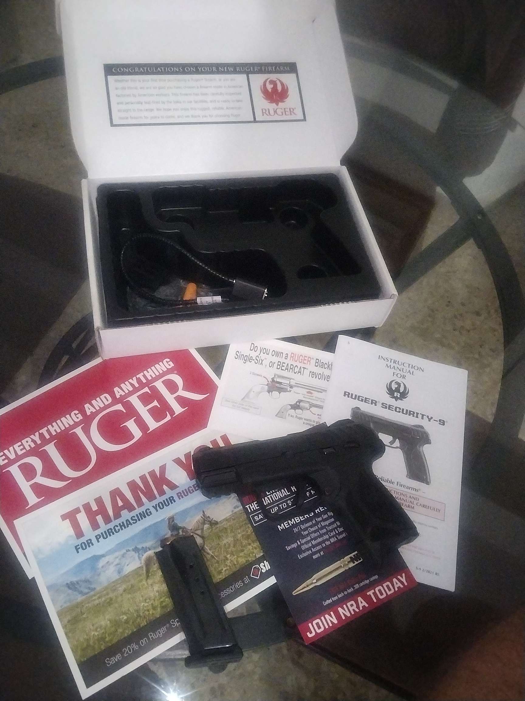 Ruger Security 9, Armas de fuego en PR